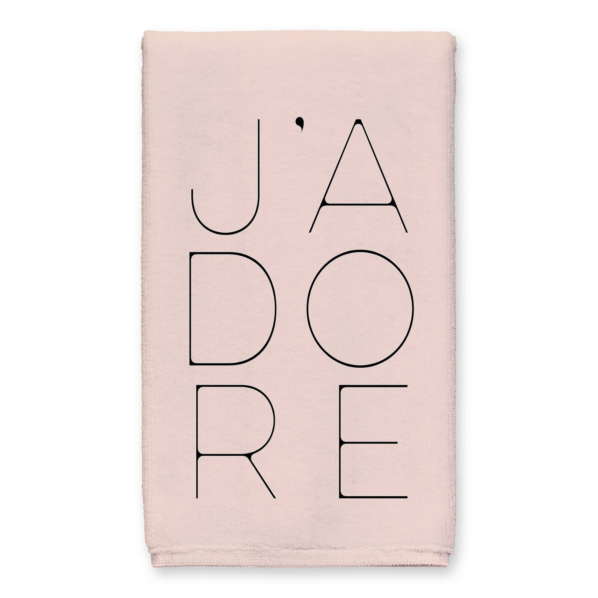 J'adore Lips Tea Towel Set of 2